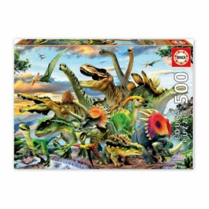 Puzzle Educa Dinosaurs 500 pcs