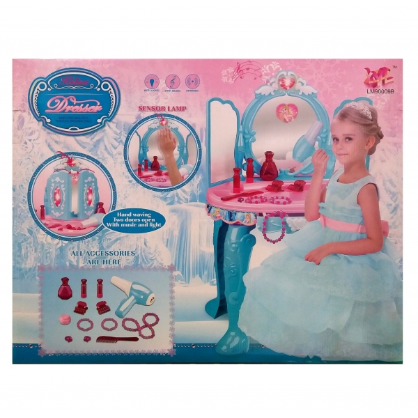 All accessories are here - Induction door dressing table