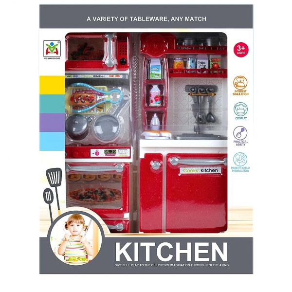 Mini set - Κουζίνα με ψυγείο