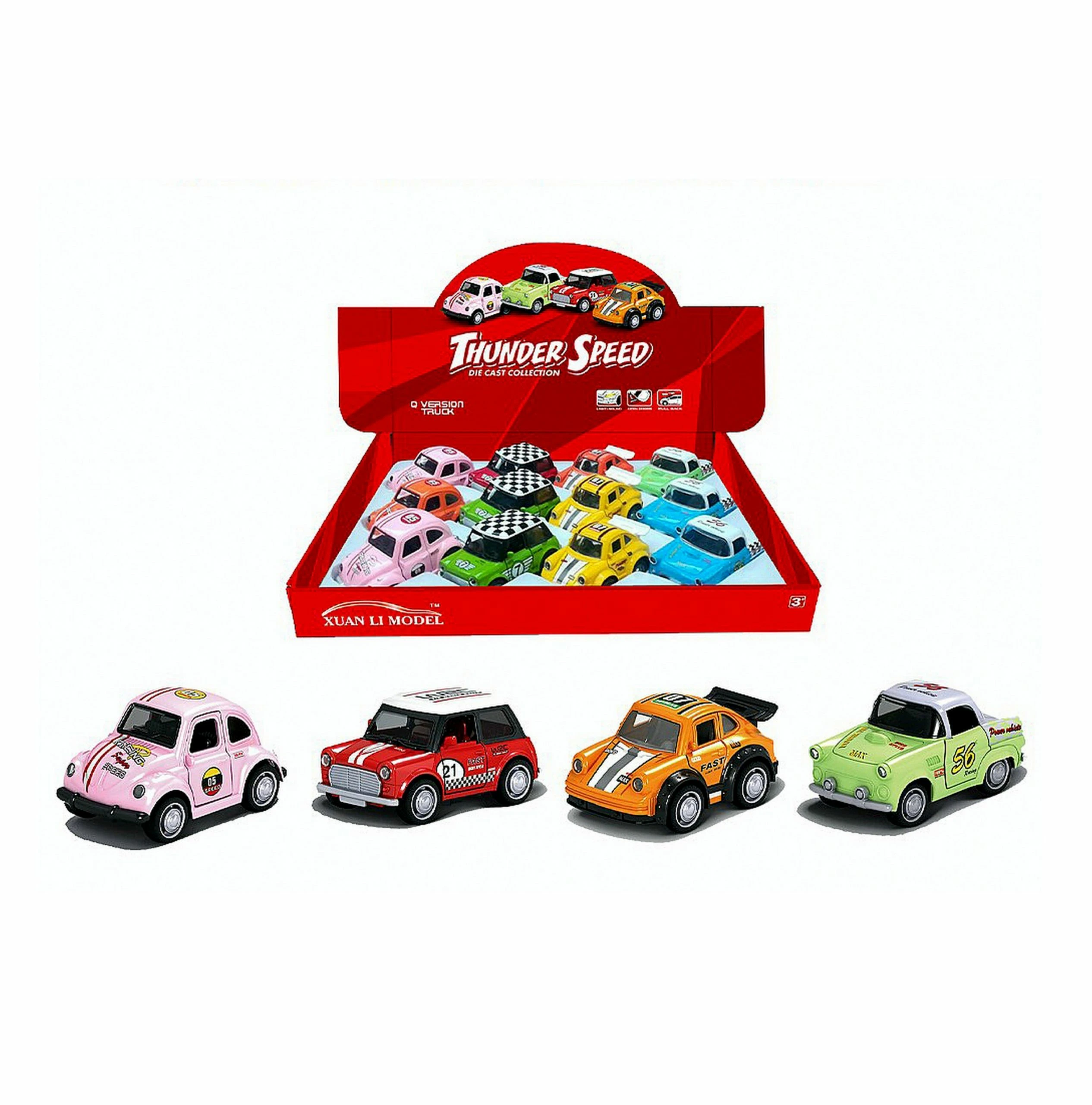 Desktop Αυτοκινητάκια Pull back - Thunder speed