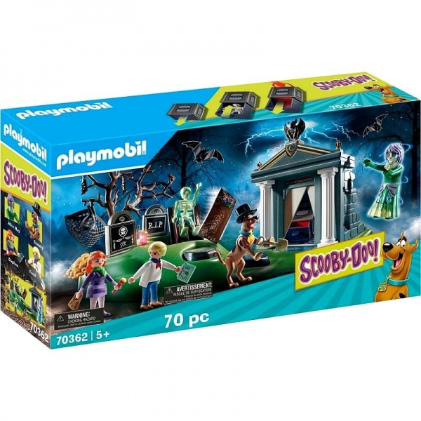 Playmobil Scooby Doo! Adventure On The Cemetery Περιπέτεια στο νεκροταφείο