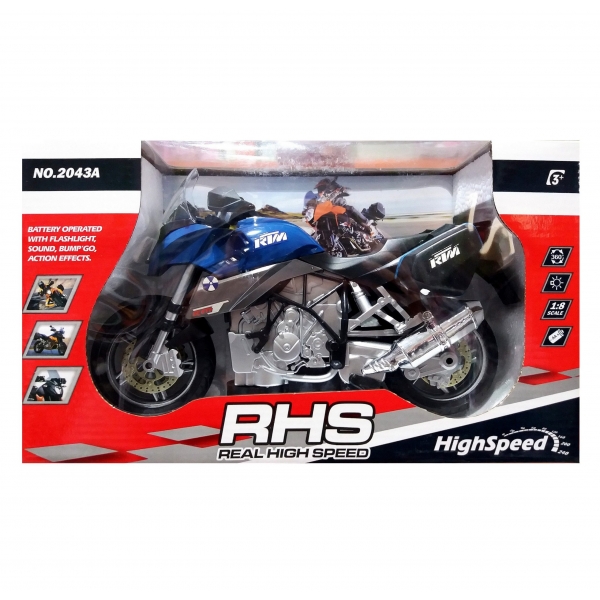 Τηλεκατευθυνόμενη μηχανή - Real high speed