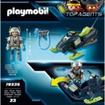 (70235) Playmobil Top Agents V Arctic Rebels Ice Scooter 