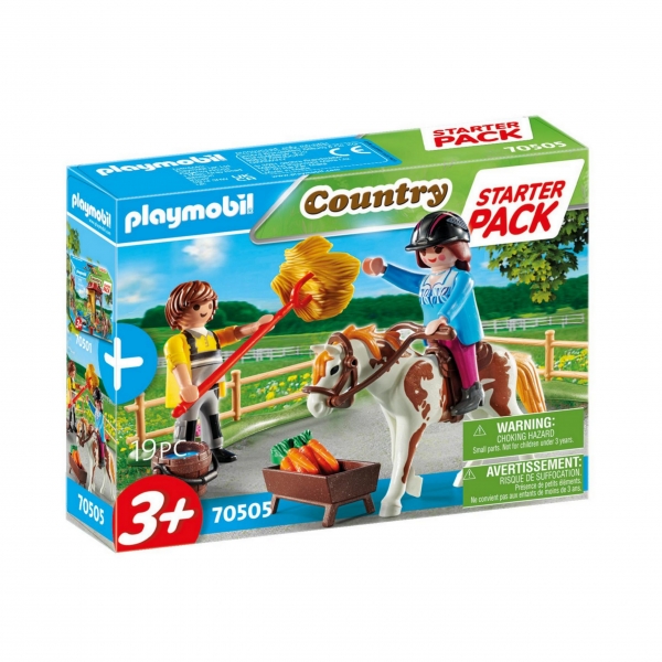 (70505) Playmobil Starter Pack Φροντίζοντας Το Άλογο 