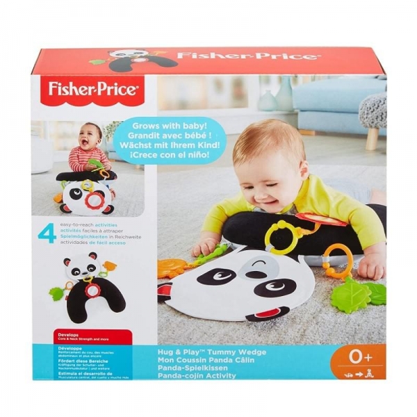 Fisher-Price Hug Και Play Tummy Wedge Μαξιλαράκι Δραστηριοτήτων - Πάντα