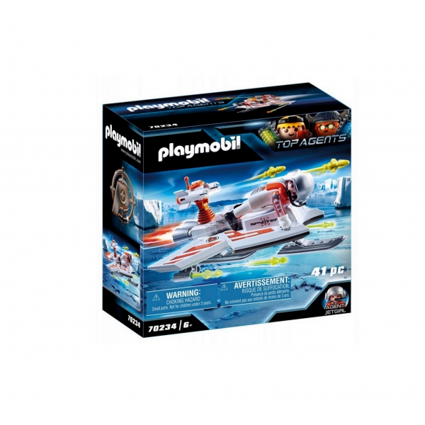 (70234) Playmobil Top Agents Ice Jet Της Spy Team