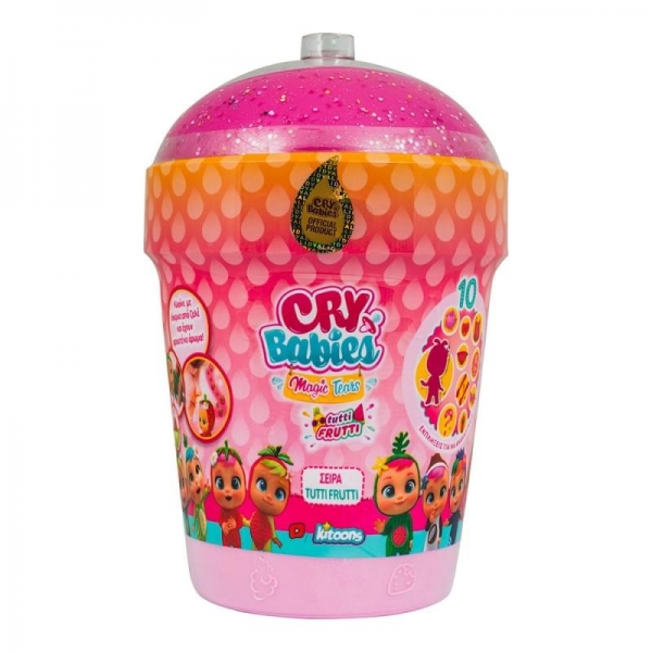 (1013-93355)  Μίνι Κλαψουλινία Μαγικά Δάκρυα Tutti Frutti Έκπληξη 