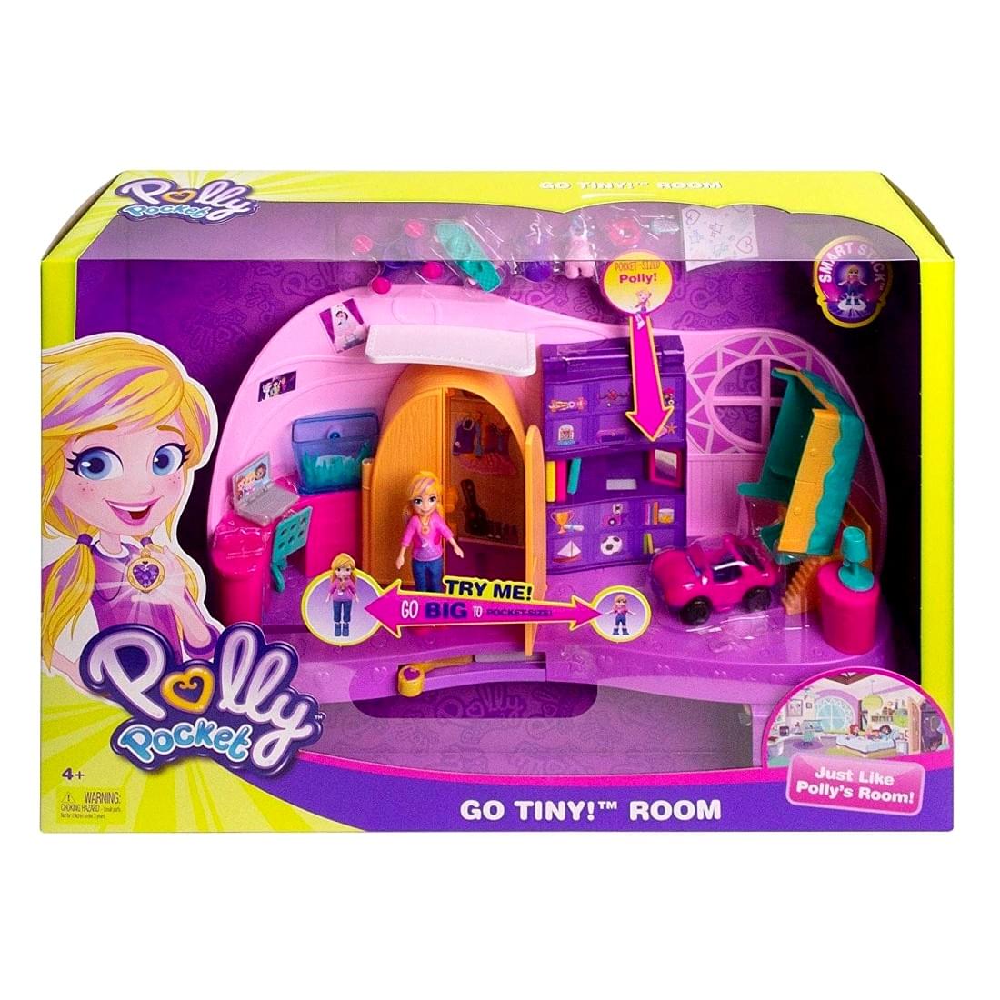 0 Polly Pocket Mini - Go Tiny Το Δωμάτιο Της Polly