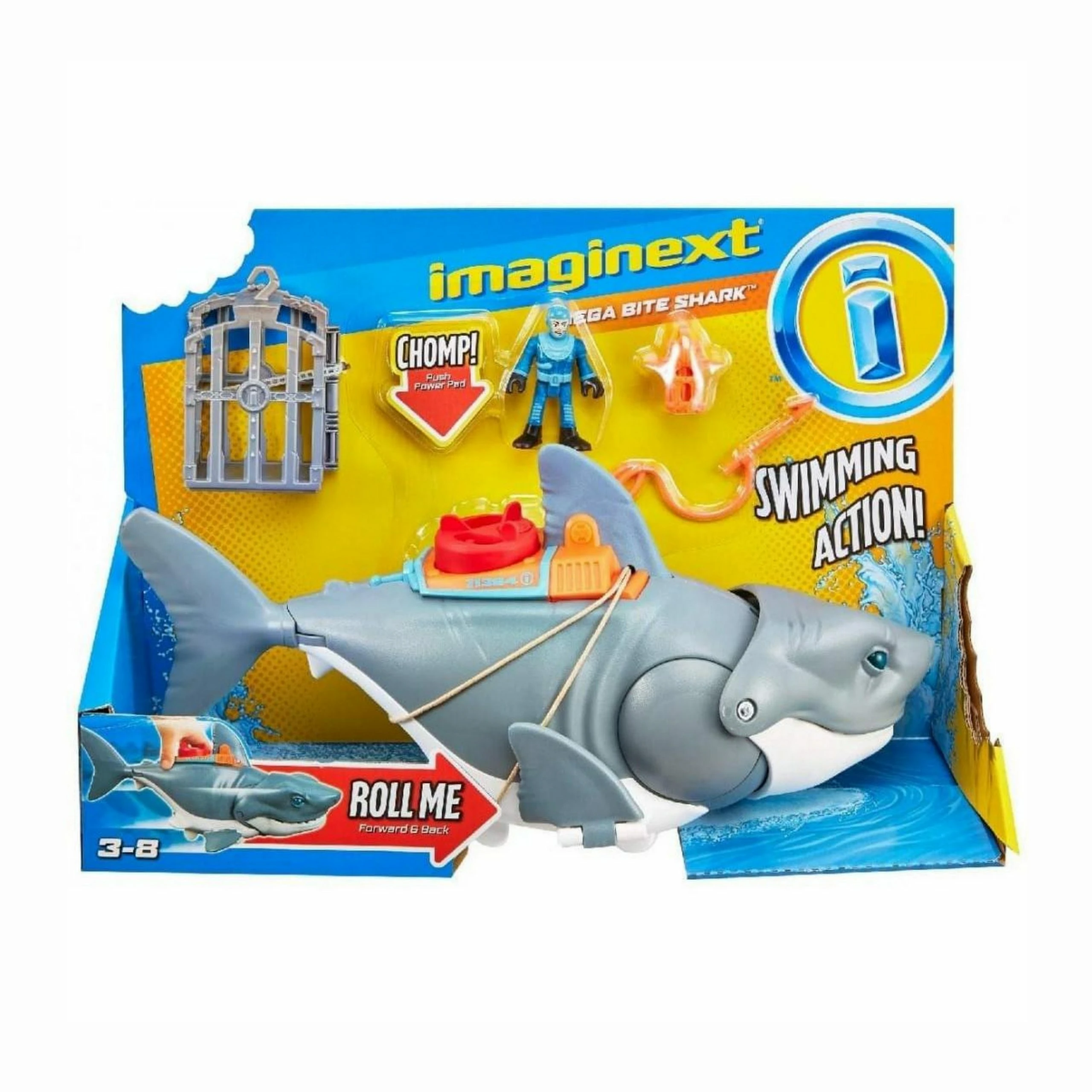 Desktop Fisher-Price Imaginext Καρχαρίας Υποβρύχιο (GKG77)