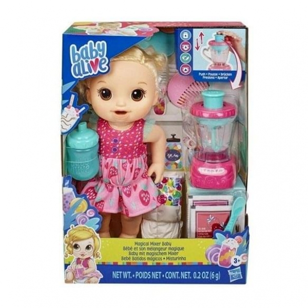 Baby Alive Magical Mixer Baby Strawberry (E6943)