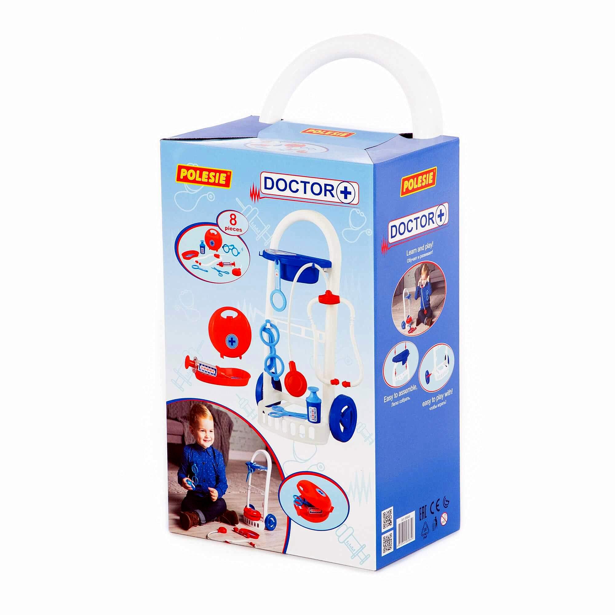 carouseltoys 69849 Polesie Doctor set 8 pcs (69849)