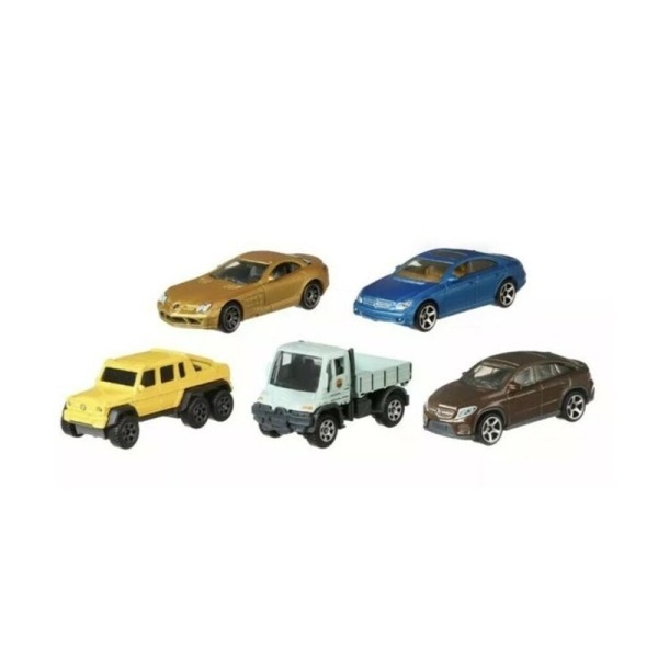 Σετ Matchbox Mercedes Benz με 5 αυτοκίνητα