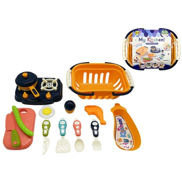 My kitcen - Set κουζινικών με καλαθάκι (50-8205-3)
