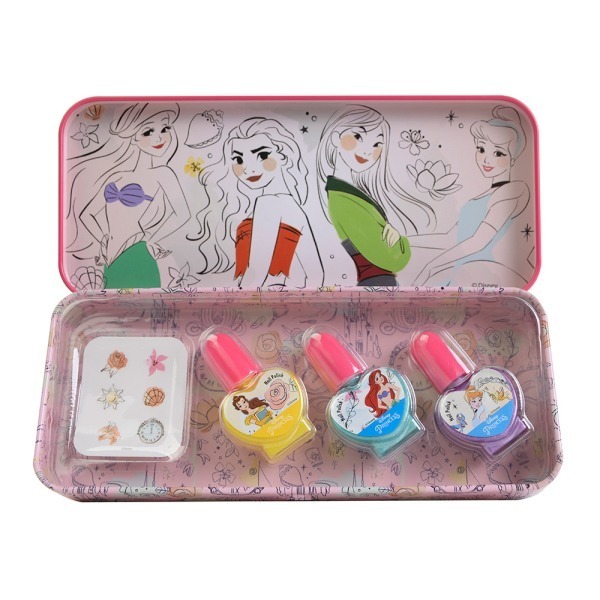 Markwins Disney Princess Enchanting Destinations Nail Polish Tin (1580345E)