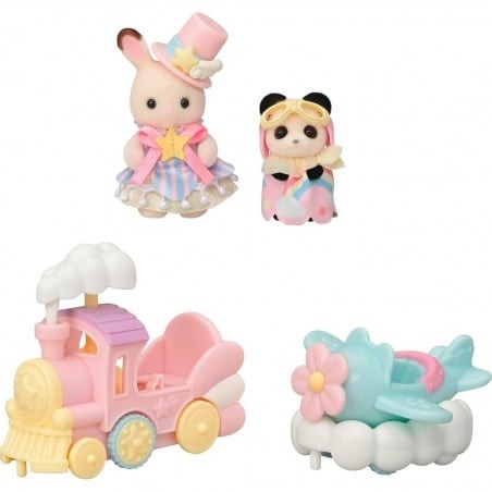 sylvanian-families-amusement-park-ride-set-plane-train-5819